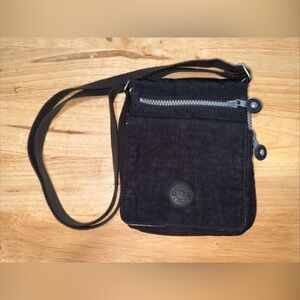 Black Crossbody Shoulder Bag - Kipling